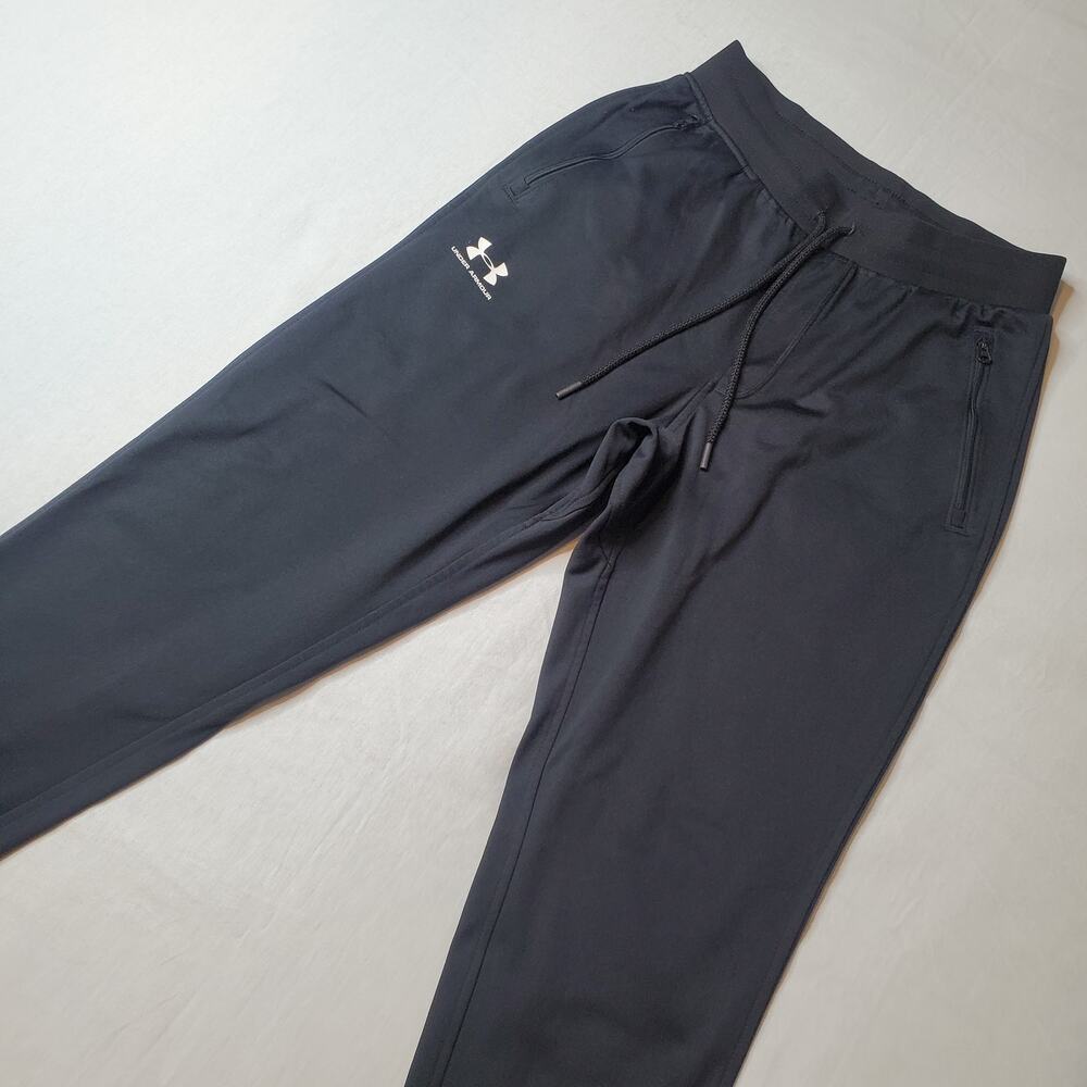 Under Armour Men's Size M Sportstyle Joggers Black 1290261